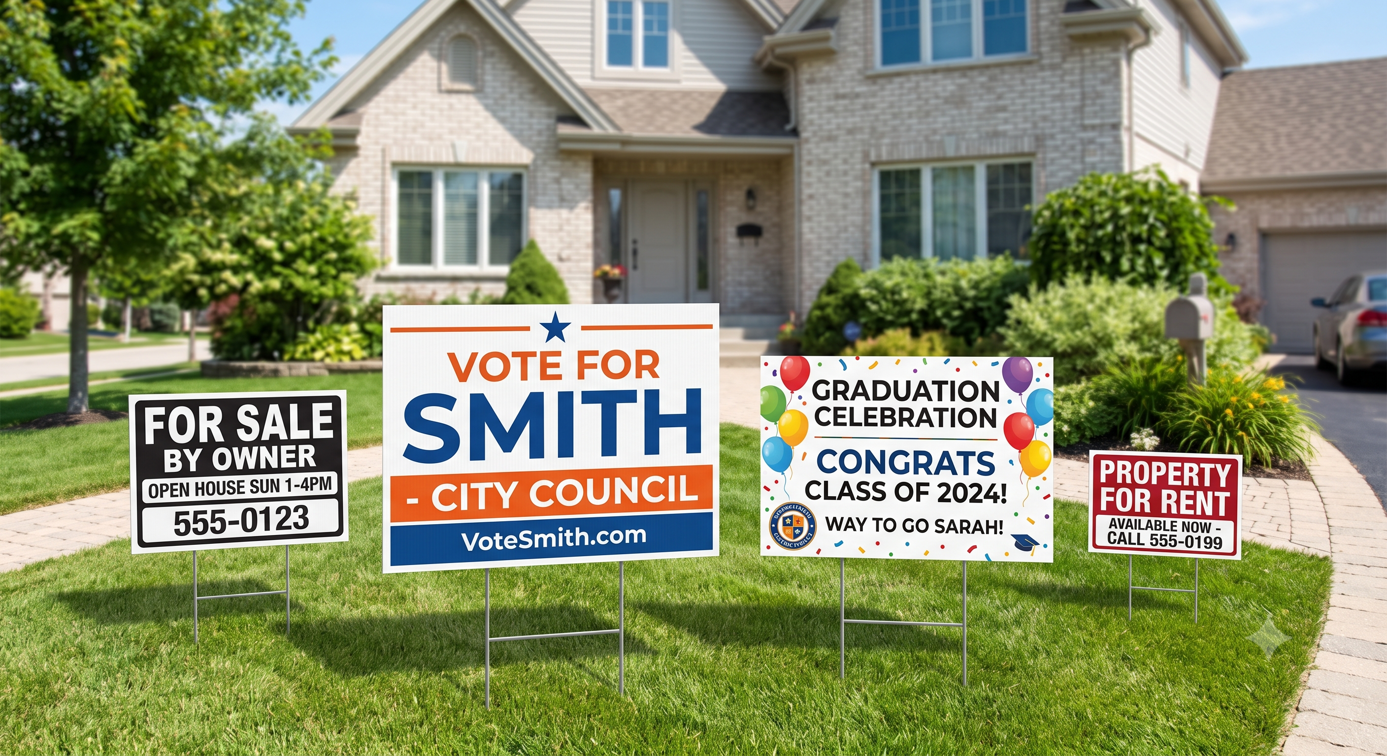 Yard Signs, Riders, and Directionals: The Real Estate Sign Kit for Atlanta Agents and Brokers