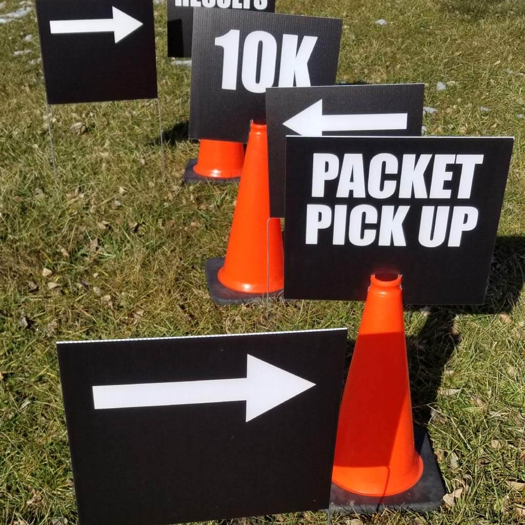 Race Day Signage: Start Lines, Mile Markers, and Sponsor Walls for Atlanta 5Ks and Festivals