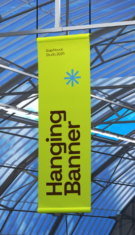 Hanging Banners and Ceiling Signage: Using the Air Space in Atlanta Retail, Gyms, and Event Halls