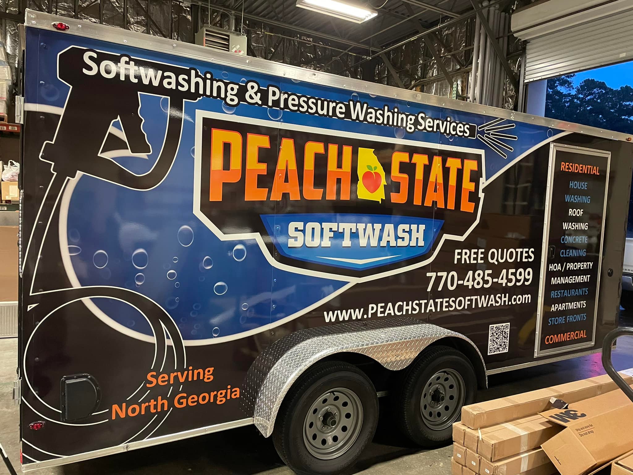 Trailer Wraps: How Atlanta Logistics Fleets Turn 53 Feet of Highway Steel Into a Moving Billboard